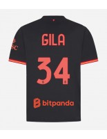 AC Milan Mario Gila #34 Alternativní Dres 2026-27 Krátký Rukáv